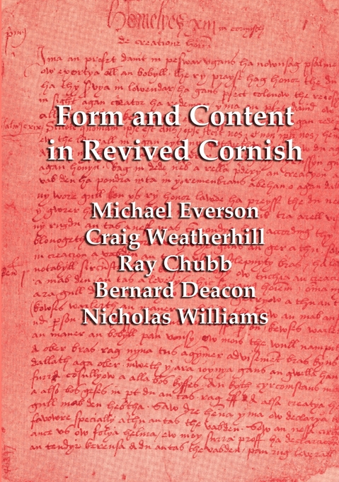 Form and Content in Revived Cornish